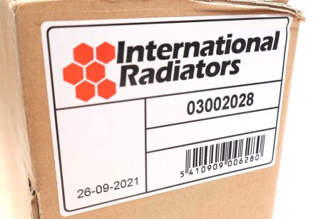 Радиатор охлаждения двигателя van Wezel 03002028