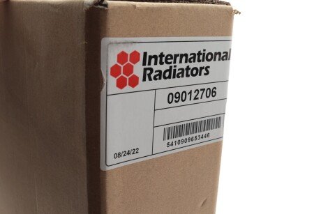 Радіатор охолодження двигуна van Wezel 09012706