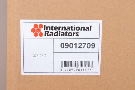 Радіатор охолодження двигуна van Wezel 09012709