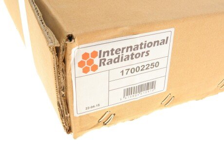 Радиатор охлаждения двигателя van Wezel 17002250