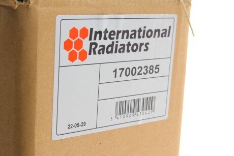 Радиатор охлаждения двигателя van Wezel 17002385