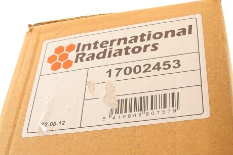 Радіатор охолодження двигуна van Wezel 17002453