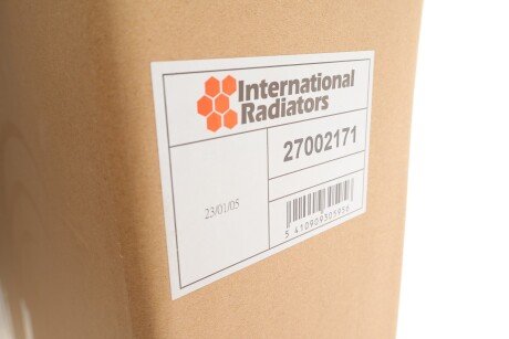 Радиатор охлаждения двигателя van Wezel 27002171