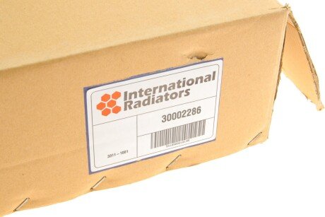 Радіатор охолодження двигуна van Wezel 30002286