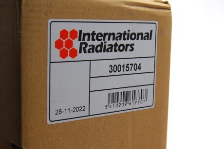 Радиатор охлаждения двигателя van Wezel 30015704