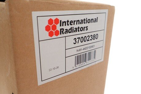 Радиатор охлаждения двигателя van Wezel 37002380