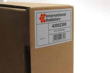 Радиатор охлаждения двигателя van Wezel 43002399