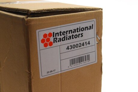 Радиатор охлаждения двигателя van Wezel 43002414