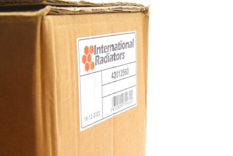 Радіатор охолодження двигуна van Wezel 43012560