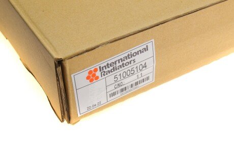 Радиатор охлаждения двигателя van Wezel 51005104