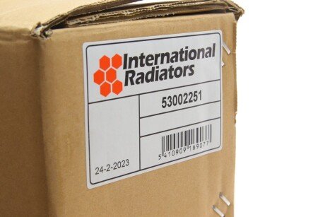 Радиатор охлаждения двигателя van Wezel 53002251