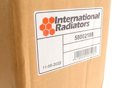 Радиатор охлаждения двигателя van Wezel 58002188