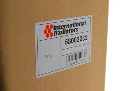 Радіатор охолодження двигуна van Wezel 58002232