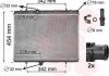 Радіатор охлаждения P307/C4/C5 20HDi MT 03-(пр-во) van Wezel 40002267
