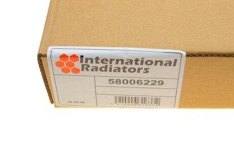 Радиатор печки (отопителя) van Wezel 58006229