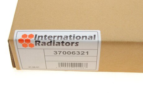 Радиатор печки (отопителя) van Wezel 37006321