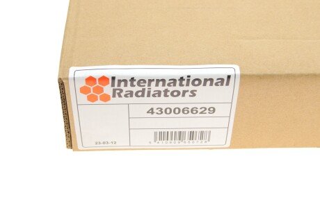 Радиатор печки (отопителя) van Wezel 43006629