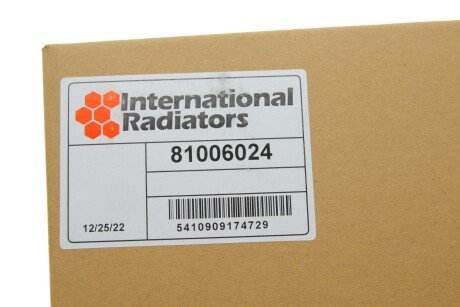 Радіатор пічки (опалювача) van Wezel 81006024