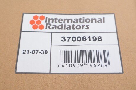 Радиатор печки (отопителя) van Wezel 37006196