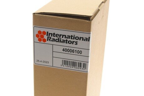 Радиатор печки (отопителя) van Wezel 40006100