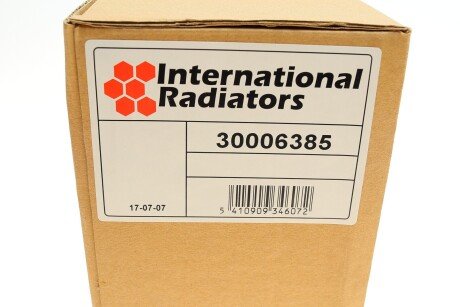 Радиатор печки (отопителя) van Wezel 30006385