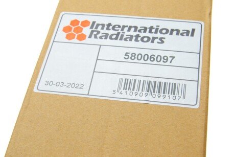 Радиатор печки (отопителя) van Wezel 58006097