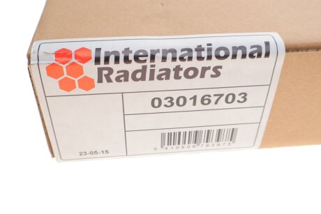 Радиатор печки (отопителя) van Wezel 03016703