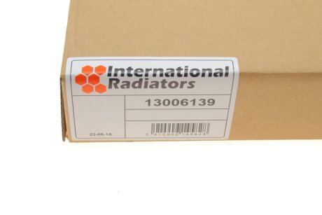 Радиатор печки (отопителя) van Wezel 13006139