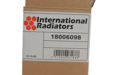 Радиатор печки (отопителя) van Wezel 18006098