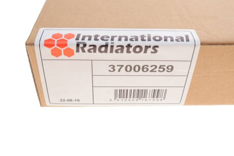 Радиатор печки (отопителя) van Wezel 37006259