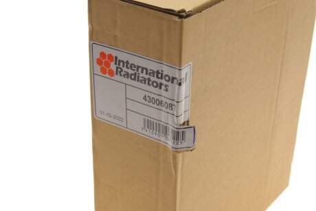 Радиатор печки (отопителя) van Wezel 43006087