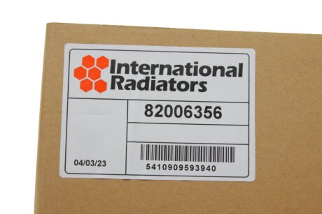 Радиатор печки (отопителя) van Wezel 82006356