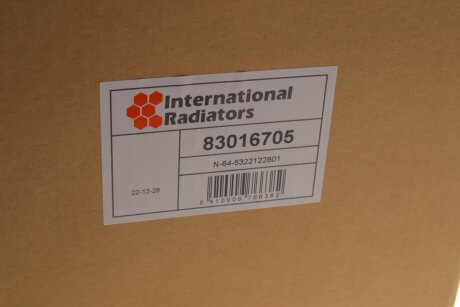 Радіатор пічки (опалювача) van Wezel 83016705