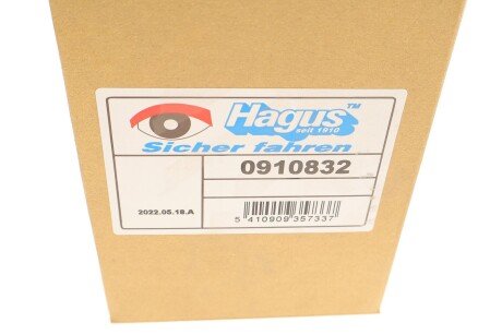 Скло дзеркала van Wezel 0910832