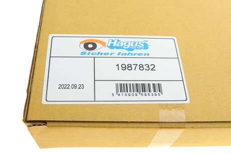 Скло дзеркала van Wezel 1987832