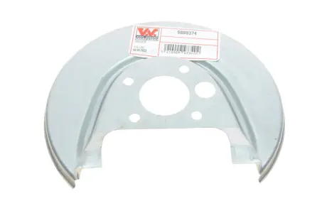 Захист гальмівного диска van wezel 5888374 Шкода Roomster