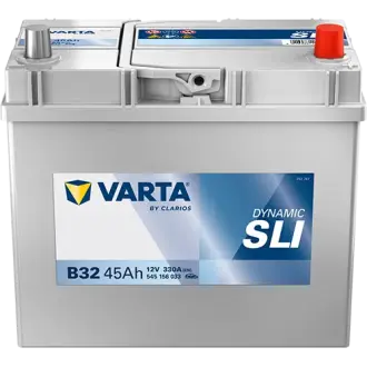 Акумулятор VARTA 12В 45Агод./330А (EN) Dynamic SLI (R+ стандартні клеми) 238x129x227 B00 - без монтажного фланця (пусковий) Varta 545156033K262