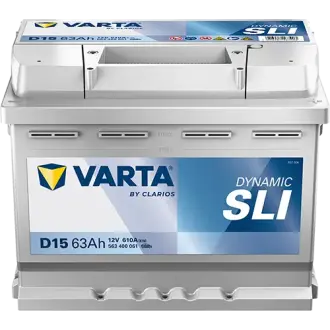 Акумулятор VARTA 12В 63Агод./610А (EN) Dynamic SLI (R+ стандартні клеми) 242x175x190 B13 - монтажний фланець 10.5мм (пусковий) varta 563400061K262 Rover