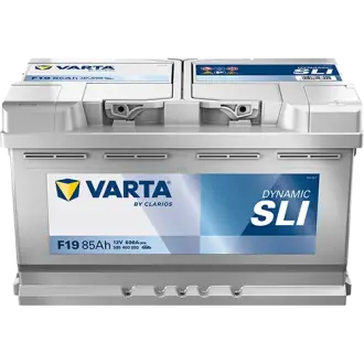 Акумулятор VARTA 12В 85Агод./800А (EN) Dynamic SLI (R+ стандартні клеми) 315x175x190 B13 - монтажний фланець 10.5мм (пусковий) Varta 585400080K262