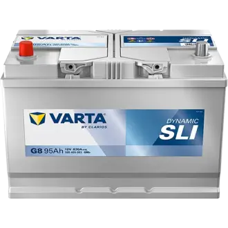 Акумулятор VARTA 12В 95Агод./830А (EN) Dynamic SLI (L+ стандартні клеми) 306x173x225 B01 - монтажний фланець 10.5мм (пусковий) varta 595405083K262