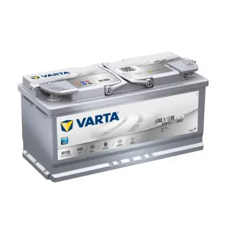 Аккумулятор 105Ah-12v VARTA Start-Stop Plus AGM (394х175х190), R, EN 950 varta 605901095