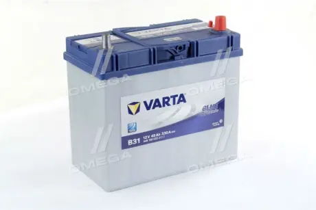 Аккумулятор 45Ah-12v VARTA BD(B31) (238х129х227),R,EN330 varta 545155033