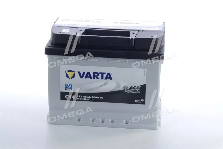 Аккумулятор 56Ah-12v VARTA BLD(C14) (242х175х190),R,EN480 Varta 556400048 (фото 1)