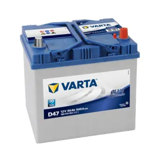 Аккумулятор 60Ah-12v VARTA BD(D47) (232х173х225),R,EN540 varta 560410054 Мазда 323 bg