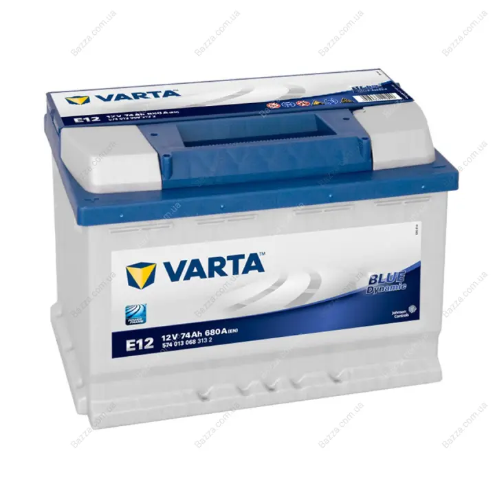 Аккумулятор 74Ah-12v VARTA BD(E12) (278x175x190),L,EN680 varta 574013068
