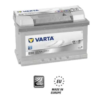 Аккумулятор 74Ah-12v VARTA SD(E38) (278x175x175),R,EN750 Varta 574402075