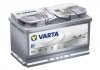 Аккумулятор 80Ah-12v Start-Stop Plus AGM (315х175х190), R, EN 800 varta 580 901 080