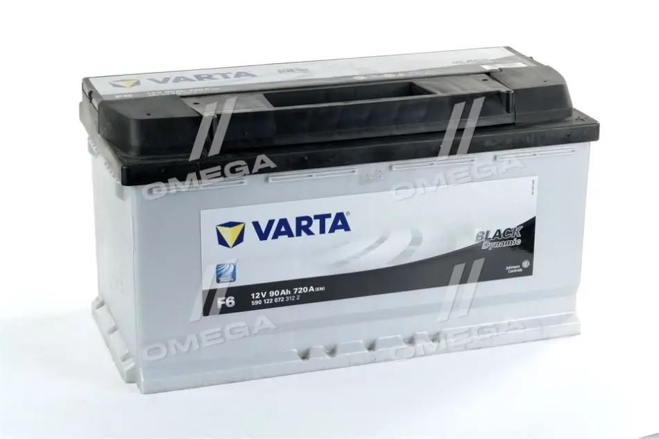 Аккумулятор 90Ah-12v VARTA BLD(F6) (353х175х190),R,EN720 Varta 590122072 (фото 1)