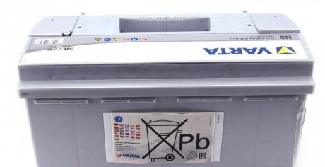 Аккумулятор (акб) 100ah (ампер) varta 6004020833162