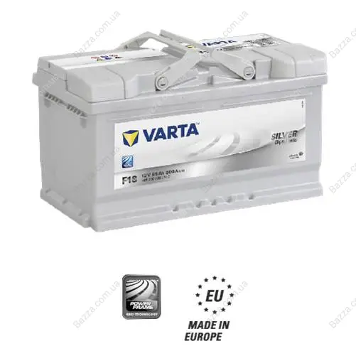 (Низький) АКБ Silver прав ""+"" 85AH 800A 315*175*175 Varta 585200080 (фото 1)